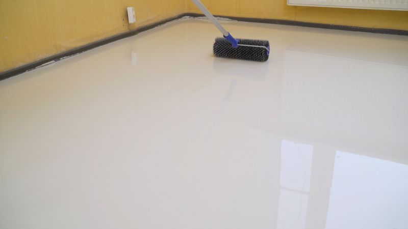 Epoxy Floor Painting in Spring
