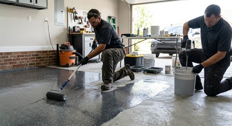Epoxy Flooring Service in Greenville, SC