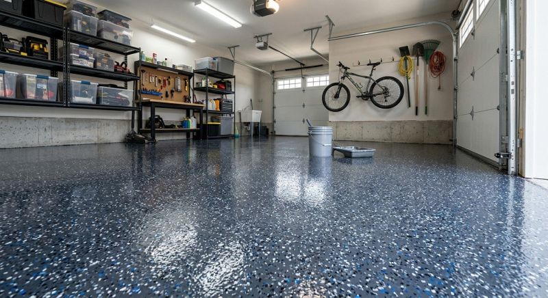 Epoxy Garage Flooring Installation in Greenville, SC