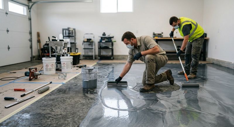 Floor Coating Service in Columbia, SC