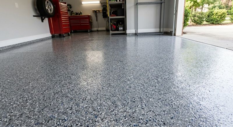 Garage Concrete Coating in Greenville, SC