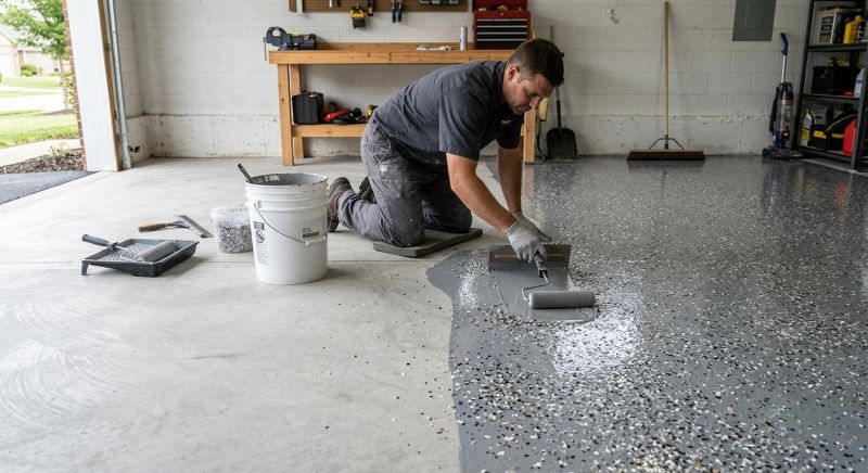 Garage Floor Resurfacing in Fairfax, VA