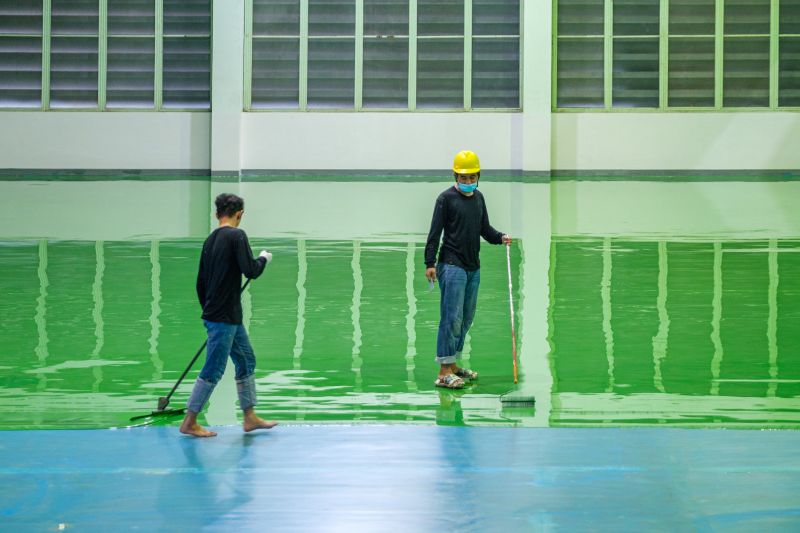 Residential Floor Coating in Charlotte, NC
