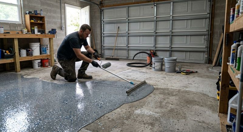 Garage Floor Resurfacing in Alexandria, VA